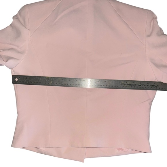 2c Office Suit Pink Nine West Blazer / Black Evan Piccone Skirt sz 12 - Picture 11 of 16